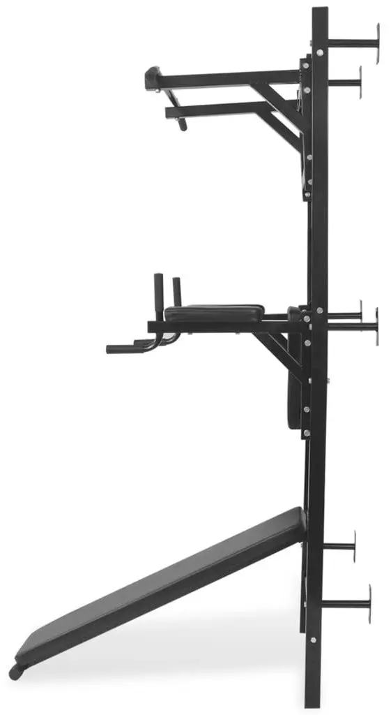Мультифункциональный тренажер VidaXL 91367 (Black)
