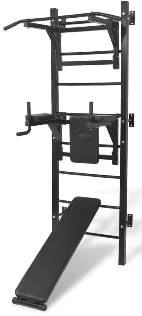 Мультифункциональный тренажер VidaXL 91367 (Black)