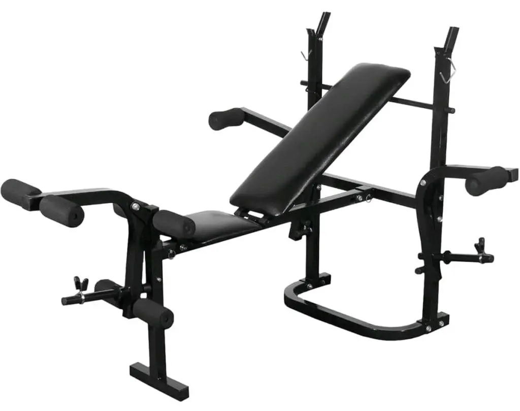 Скамья для силовых упражнений VidaXL 90138 (Black)