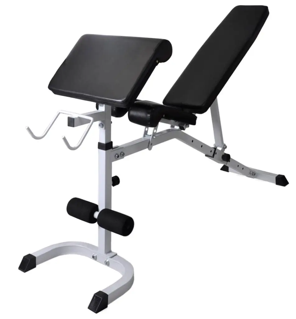 Banca multifunctionala vidaXL 275362 (Black/White)