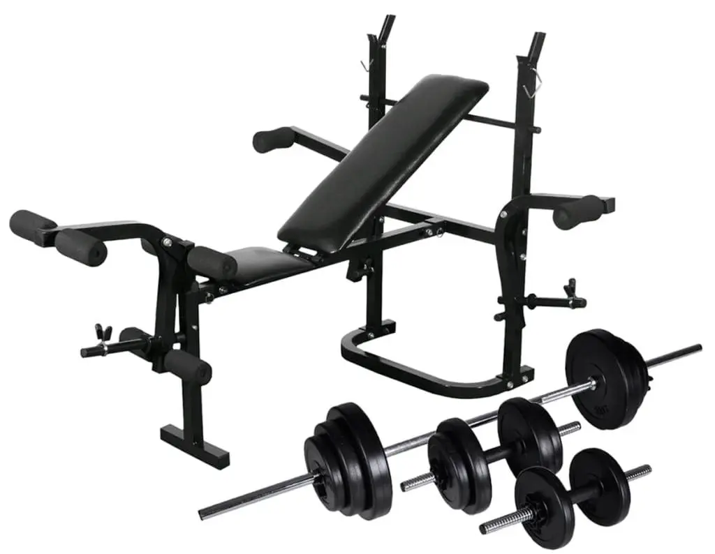 Banca multifunctionala vidaXL 275368 (Black)