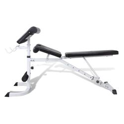 Скамья многофункциональная VidaXL 90364 (Black) Thumb