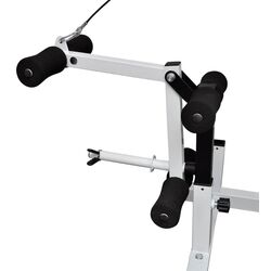 Banca multifunctionala vidaXL 90365 (Black/White) Thumb