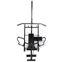 Banca multifunctionala vidaXL 90371 (Black) Thumb