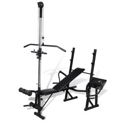 Banca multifunctionala vidaXL 90371 (Black) Thumb