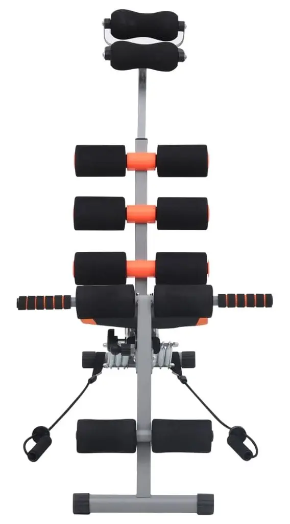 Скамья многофункциональная vidaXL 92478 (Black/Orange)