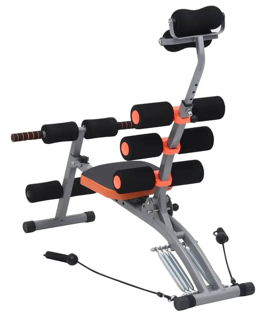 Скамья многофункциональная vidaXL 92478 (Black/Orange)