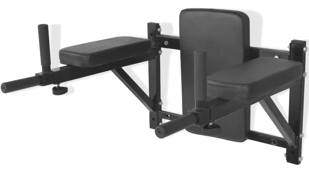 Тренажер для трицепсов и брюшного пресса vidaXL 91368 (Black)