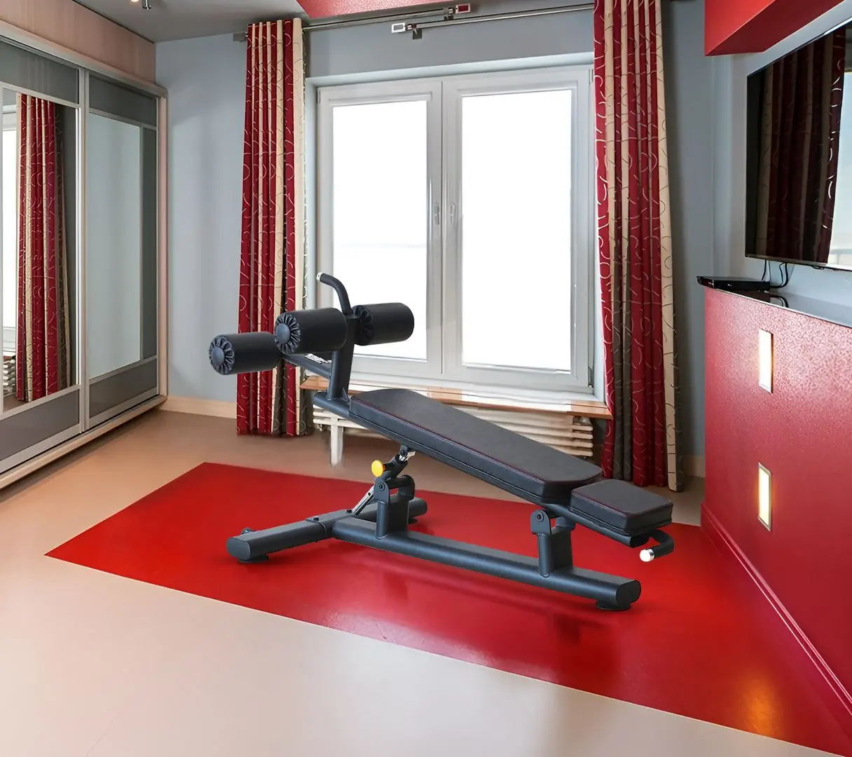 Banca abdominala WNQ F1-7061 (Black)