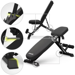 Banca forta reglabila Zipro Jacked (Black) Thumb