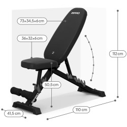 Banca forta reglabila Zipro Jacked (Black) Thumb
