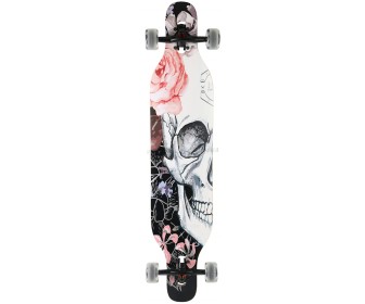 Longboard Amgrot Deck Concave Cruise Professional (Black/White)