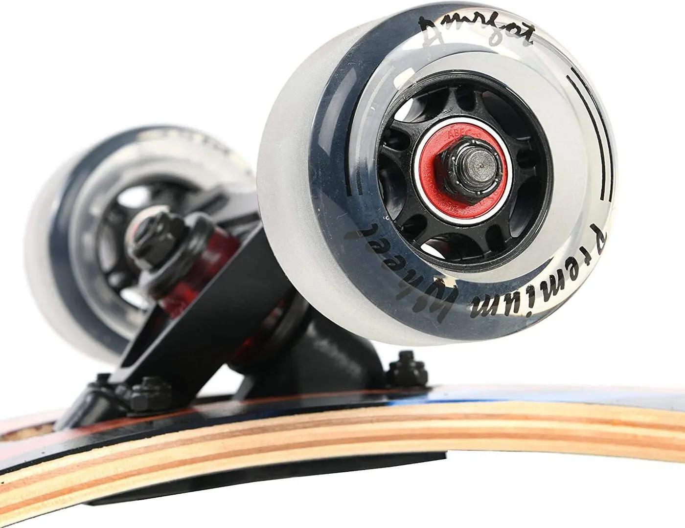 Longboard Amrgot Deck Concave Cruise Professional (Black/White)