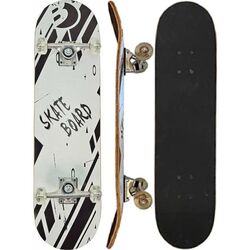 Skateboard Best Sporting 302993 (White/Black) Thumb