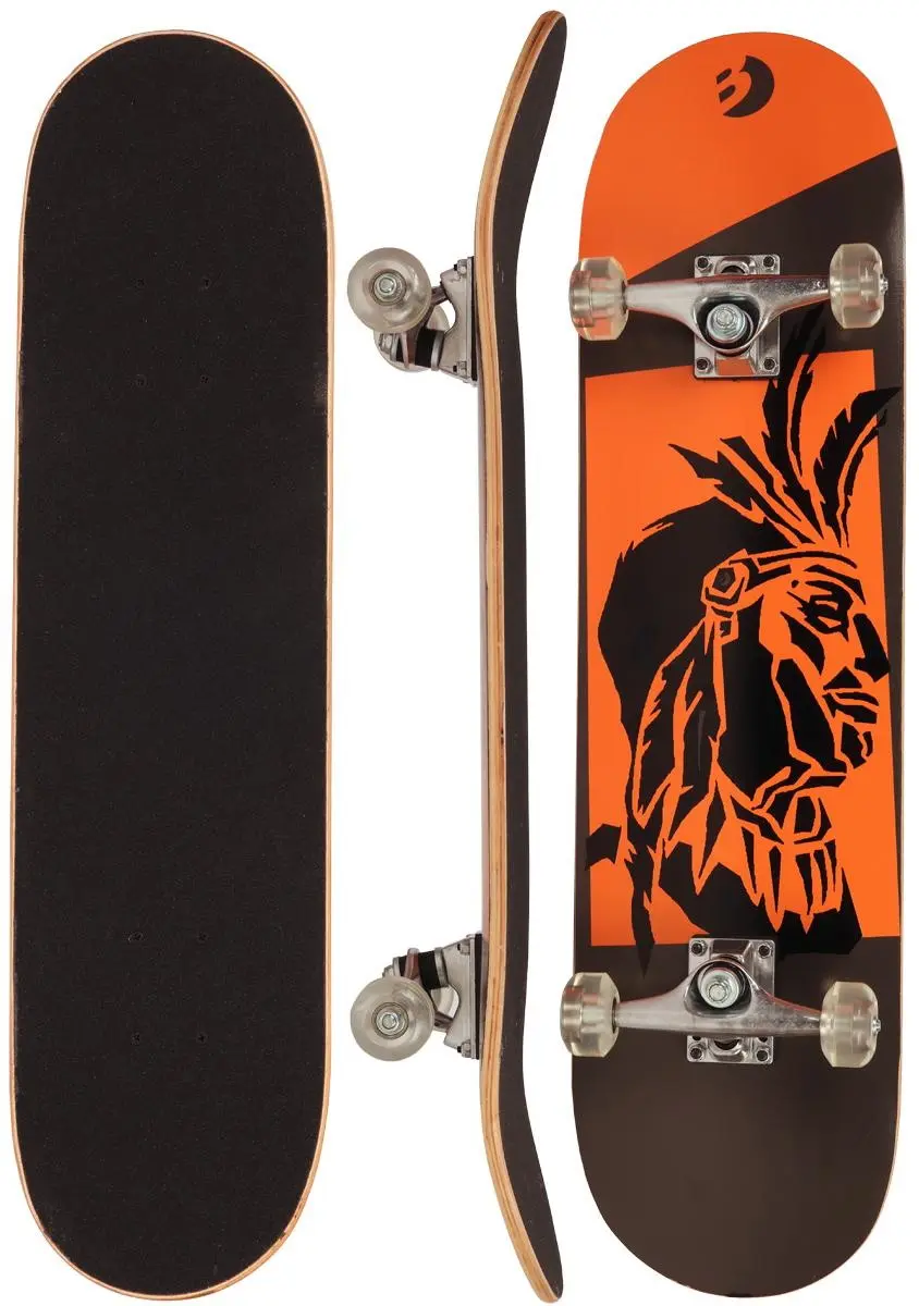 Skateboard Best Sporting Indian 303273 (Orange/Black) - 6