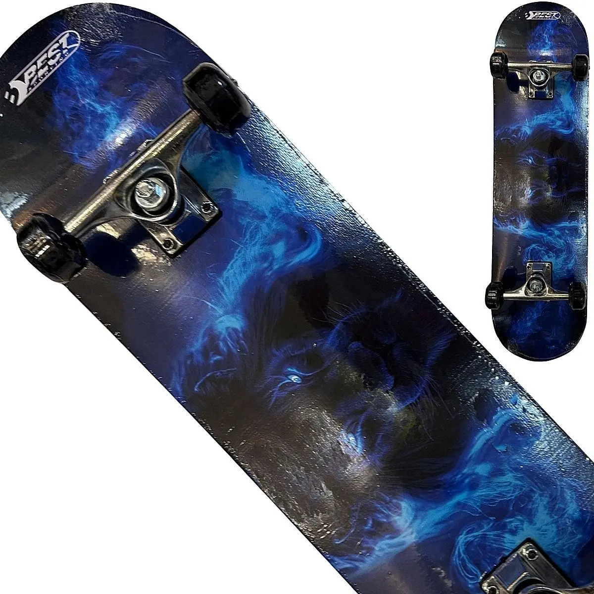 Skateboard Best Sporting Lion 303198 (Blue/Black) - 2