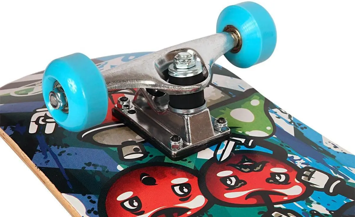 Skateboard Best Sporting Octopus Blue (Black/Blue) - 6