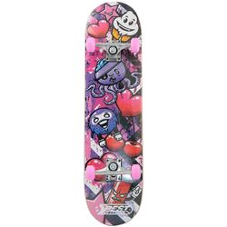 Skateboard Best Sporting Octopus Pink (Black/Pink)