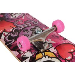 Skateboard Best Sporting Octopus Pink (Black/Pink) Thumb