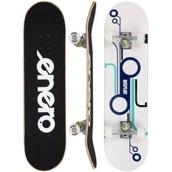 Skateboard Enero Classic Wooden 1030937 (Black/White) Thumb