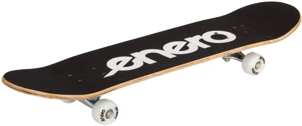Skateboard Enero Classic Wooden 1030937 (Black/White)