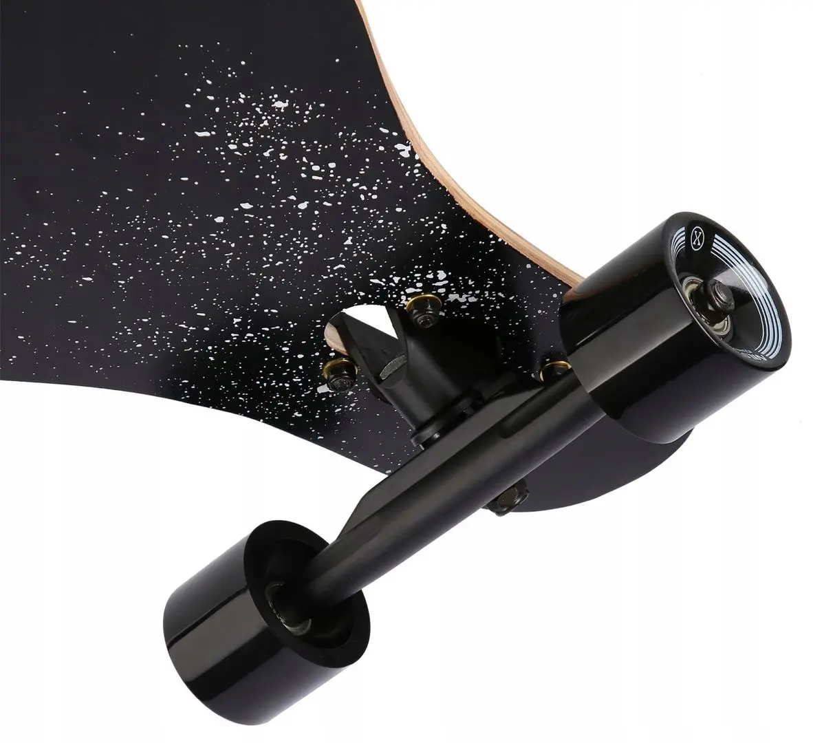 Лонгборд Nils Extreme Wood Skull (Black/White)