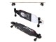 Longboard Nils Extreme Wood Skull2 (Black/White)