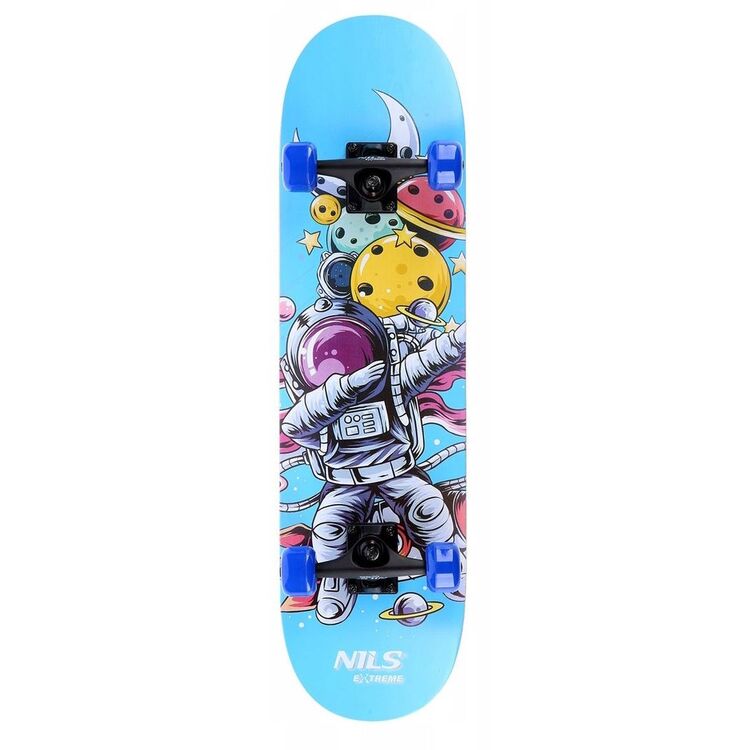 Скейтборд Nils Extreme CR3108SA Gravity (Blue)