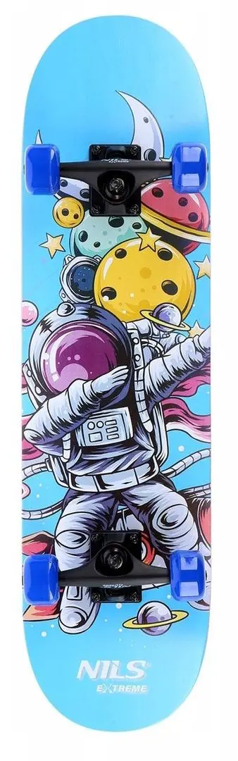 Skateboard Nils Extreme CR3108SA Gravity (Blue)