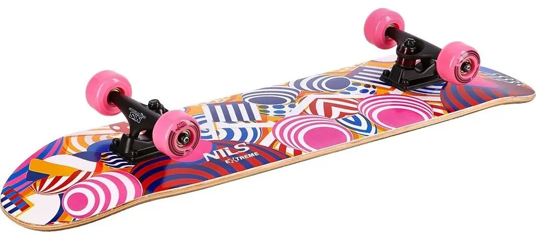 Skateboard Nils Extreme CR3108SA Hoop (Multicolor) - 3