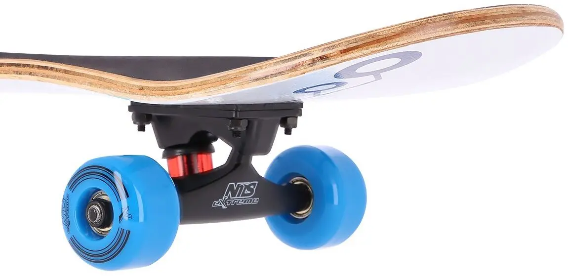 Skateboard Nils Extreme CR3108SA Metro 2 (Black/White/Blue)