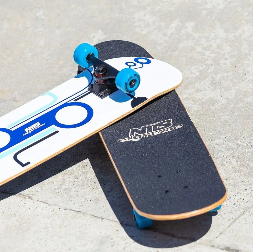 Skateboard Nils Extreme CR3108SA Metro 2 (Black/White/Blue)