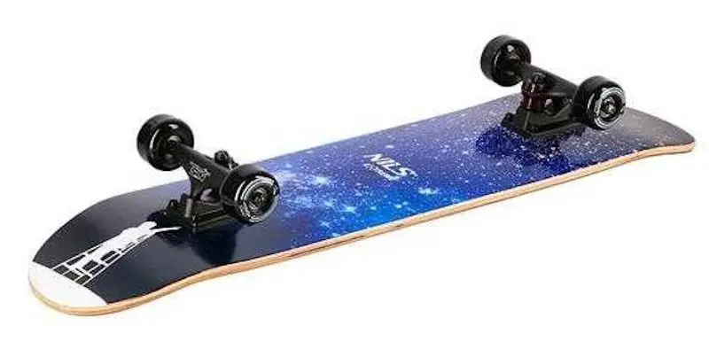 Skateboard Nils Extreme CR3108SA Space Star (Black/Blue) - 3