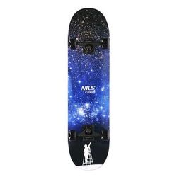 Skateboard Nils Extreme CR3108SA Space Star (Black/Blue)