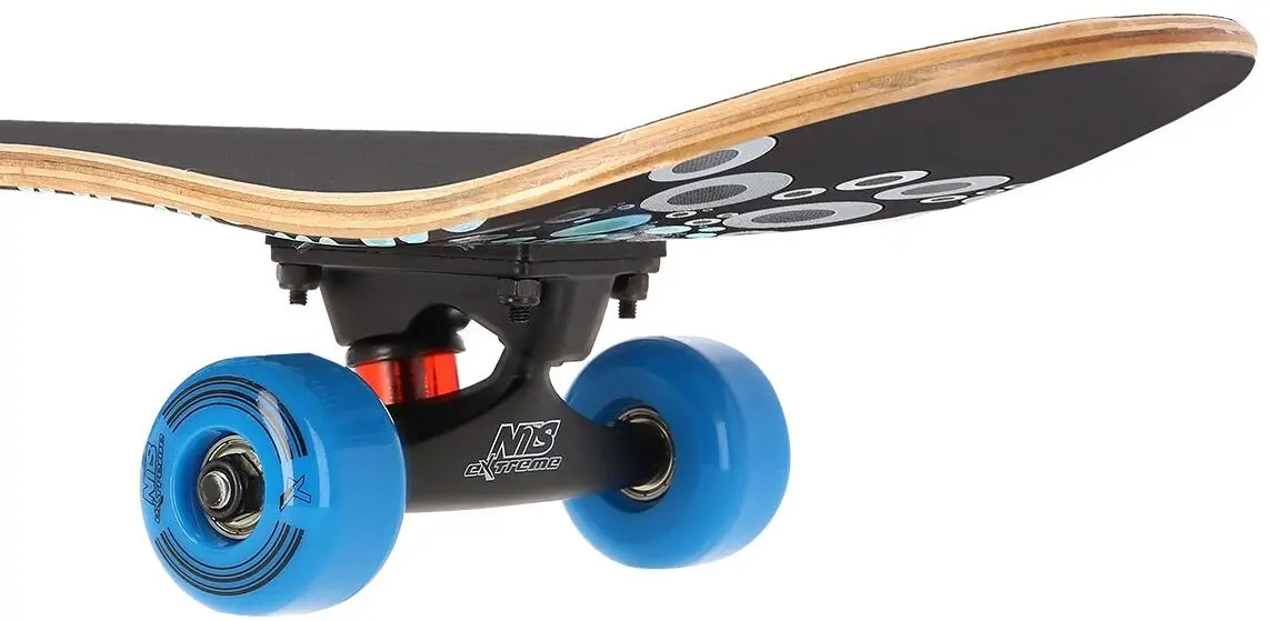 Skateboard Nils Extreme CR3108SA Spot (Black/Blue)
