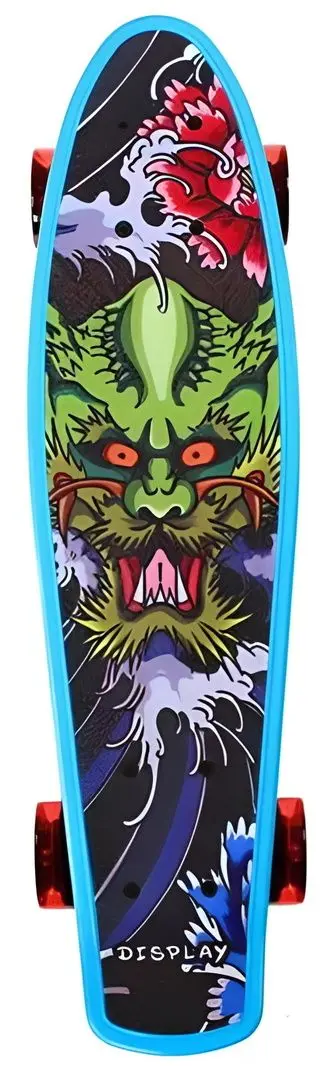 Skateboard Nils Extreme Crude Dragon (Blue)