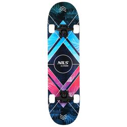 Skateboard Nils Extreme Triangle CR3108SA (Blue/Pink)
