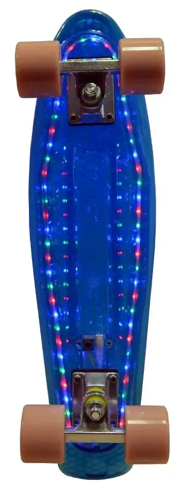 Скейтборд Sporter PB-LED-A (Blue) - 5