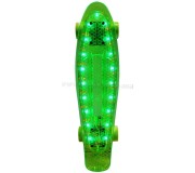 Skateboard Sporter PB-LED-B (Green)