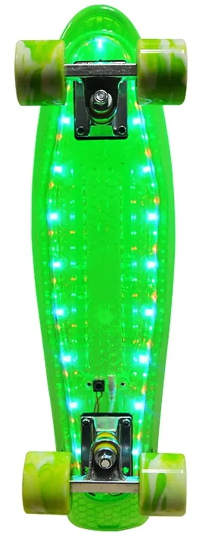 Скейтборд Sporter PB-LED-B (Green) - 4