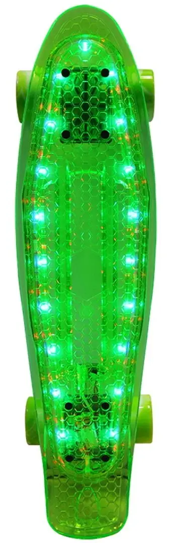 Скейтборд Sporter PB-LED-B (Green)