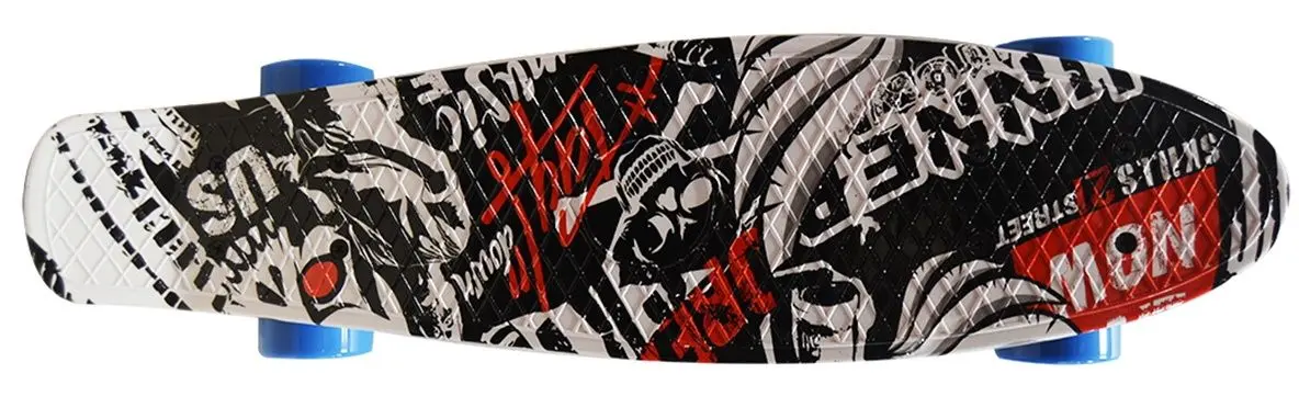 Скейтборд Sporter WT1908-G (Black/Red) - 2