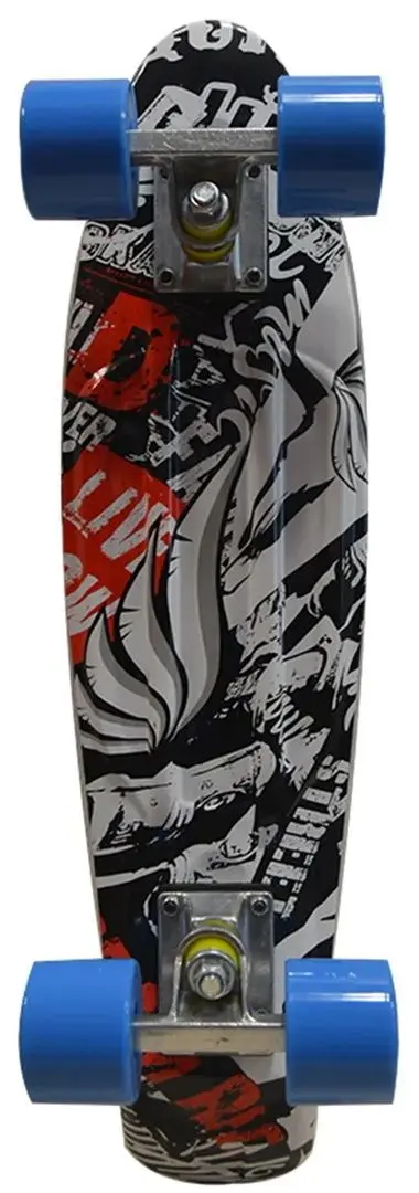 Скейтборд Sporter WT1908-G (Black/Red) - 3