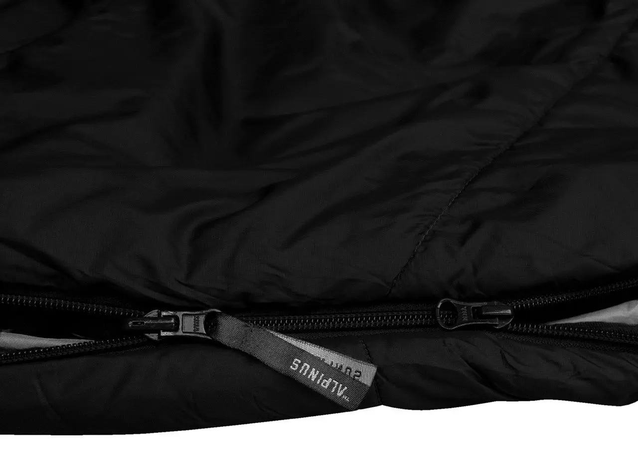 Спальный мешок Alpinus Survival 1100 (Black) - 3