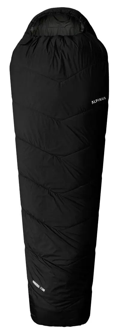 Спальный мешок Alpinus Survival 1100 (Black)