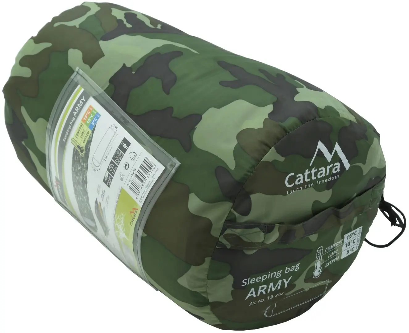 Sac de dormit Cattara Army 5°C (Green) - 4