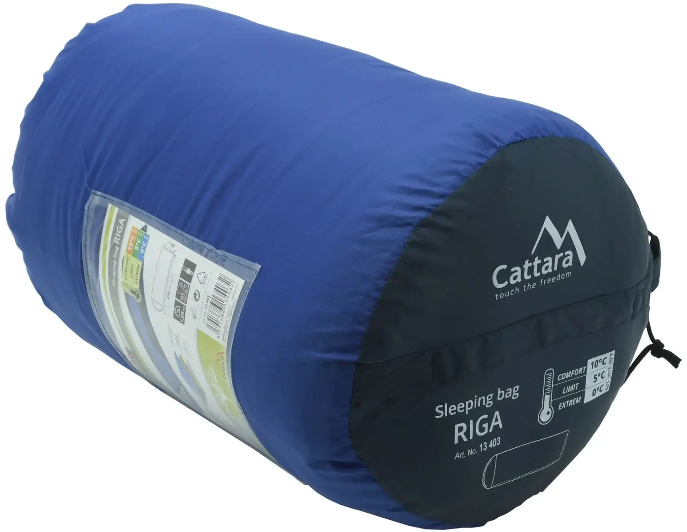 Спальный мешок Cattara Riga 0°C (Blue/Dark Blue) - 4