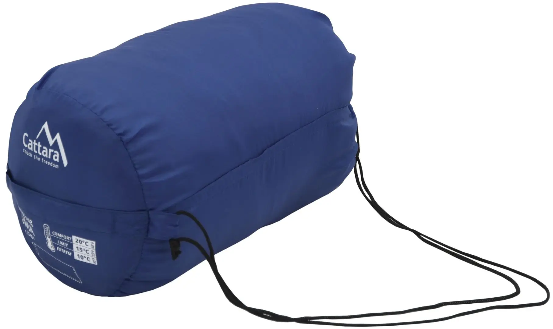 Sac de dormit Cattara Roma +10°C (Blue/Yellow) - 3