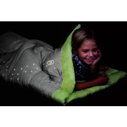Sac de dormit pentru copii Coleman Glow in the Dark (Grey/Green) Thumb