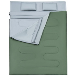 Sac de dormit dublu Costway OP3650GN (Green)